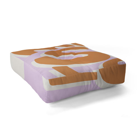 Bohomadic.Studio Modern More Self Love Quote Floor Pillow Square