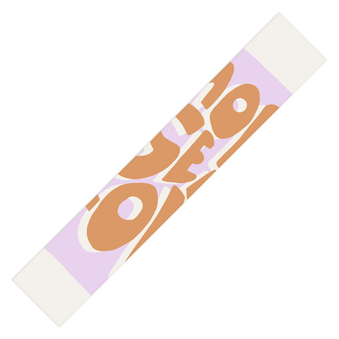Bohomadic.Studio Modern More Self Love Quote Table Runner