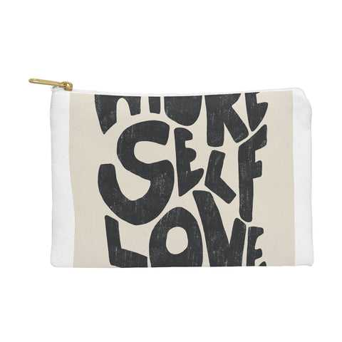 Bohomadic.Studio Modern Self Love Art in Black Pouch
