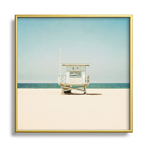 Bree Madden 5th Street Metal Square Framed Art Print