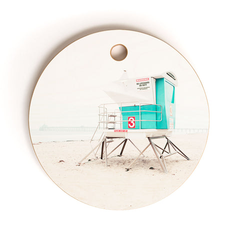 Bree Madden Aqua Dreams Cutting Board Round