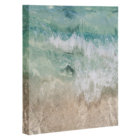 Bree Madden Aqua Wave Art Canvas