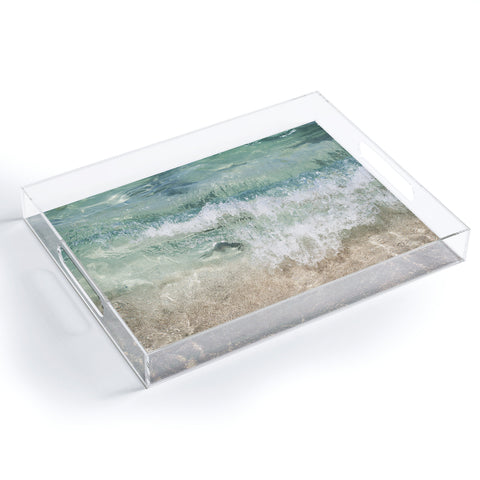 Bree Madden Aqua Wave Acrylic Tray