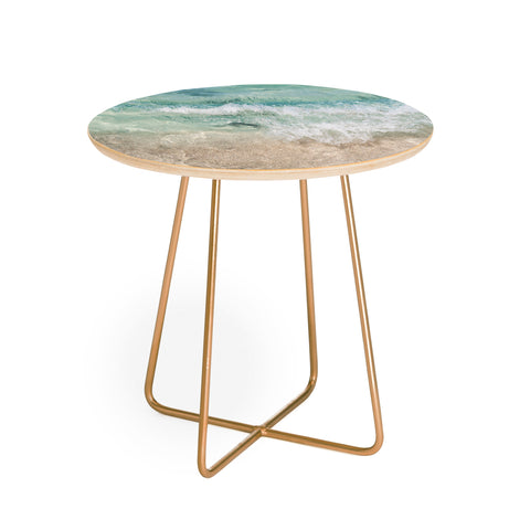 Bree Madden Aqua Wave Round Side Table