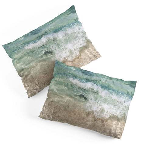Bree Madden Aqua Wave Pillow Shams