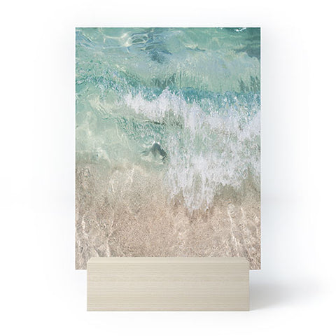 Bree Madden Aqua Wave Mini Art Print