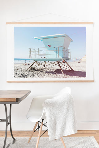 Bree Madden Beach Dayz Art Print And Hanger