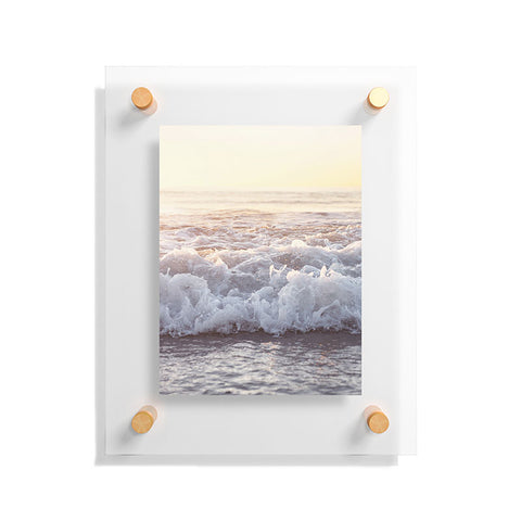Bree Madden Beach Splash Floating Acrylic Print