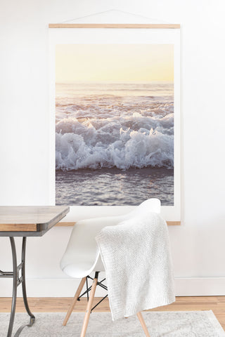 Bree Madden Beach Splash Art Print And Hanger