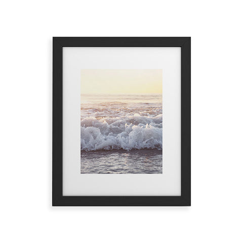 Bree Madden Beach Splash Framed Art Print