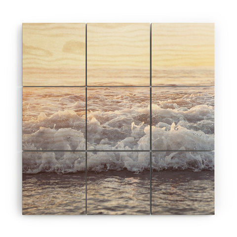 Bree Madden Beach Splash Wood Wall Mural