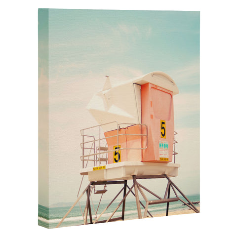 Bree Madden Beach Tower 5 Art Canvas