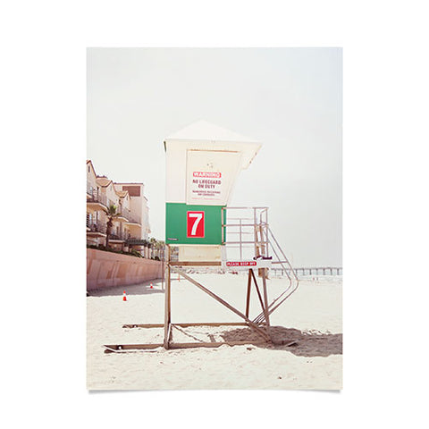 Bree Madden Beach Tower 7 Poster