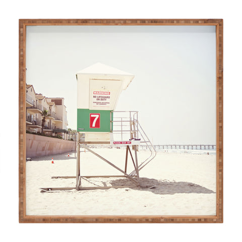 Bree Madden Beach Tower 7 Square Tray