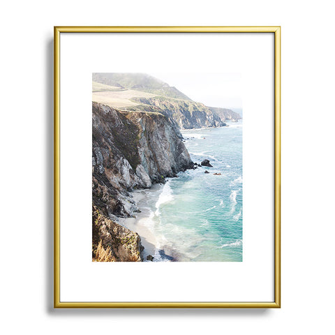 Bree Madden Big Sur Metal Framed Art Print
