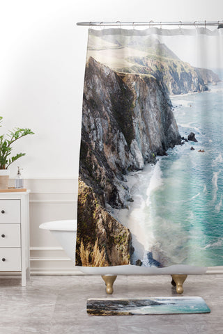 Bree Madden Big Sur Shower Curtain And Mat