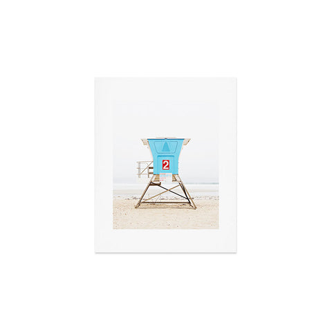 Bree Madden Blue Tower Art Print