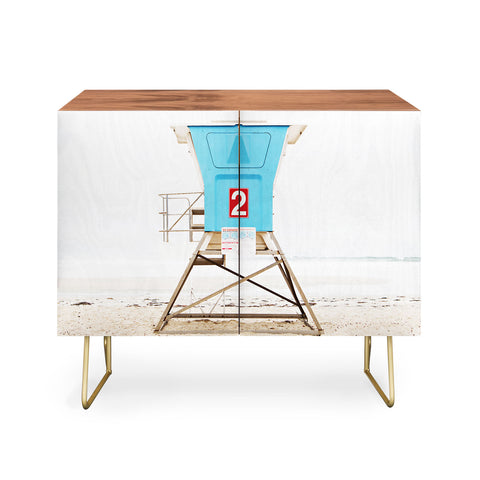 Bree Madden Blue Tower Credenza