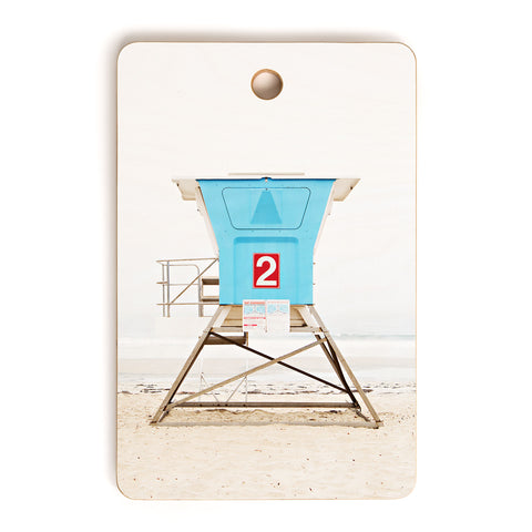 Bree Madden Blue Tower Cutting Board Rectangle