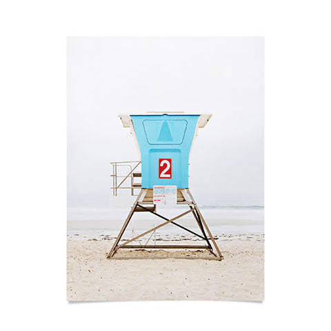 Bree Madden Blue Tower Poster