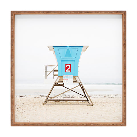 Bree Madden Blue Tower Square Tray