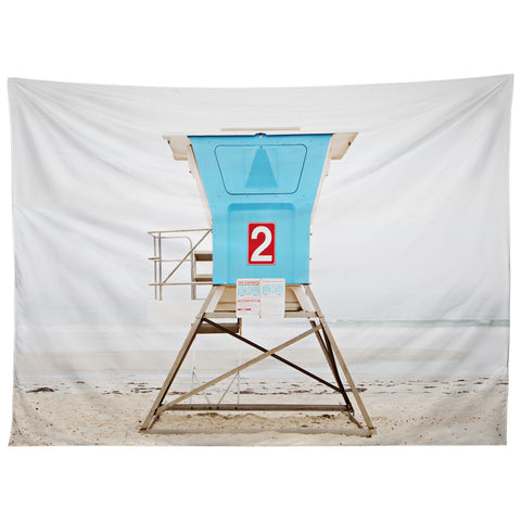 Bree Madden Blue Tower Tapestry