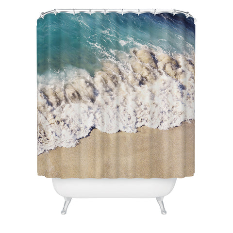 Bree Madden Breaking Shore Shower Curtain