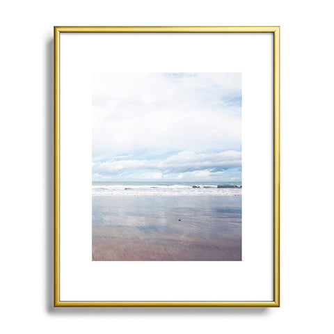 Bree Madden Breathe Sea Metal Framed Art Print