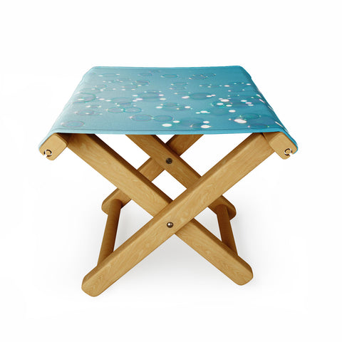 Bree Madden Bubbles In The Sky Folding Stool