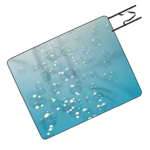 Bree Madden Bubbles In The Sky Picnic Blanket