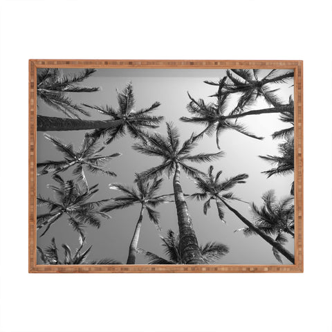 Bree Madden BW Palms Rectangular Tray