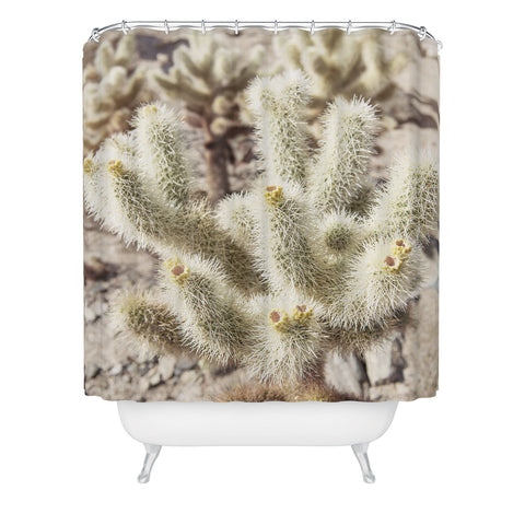 Bree Madden Cactus Heat Shower Curtain