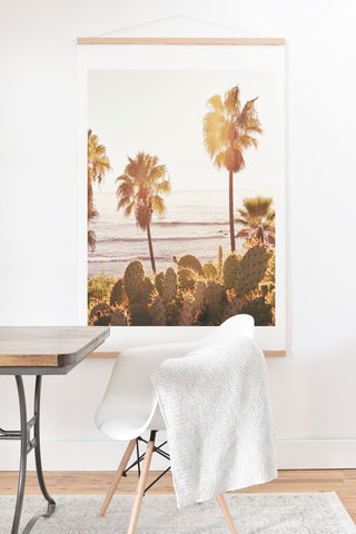 Bree Madden Cali Sun Rays Art Print And Hanger