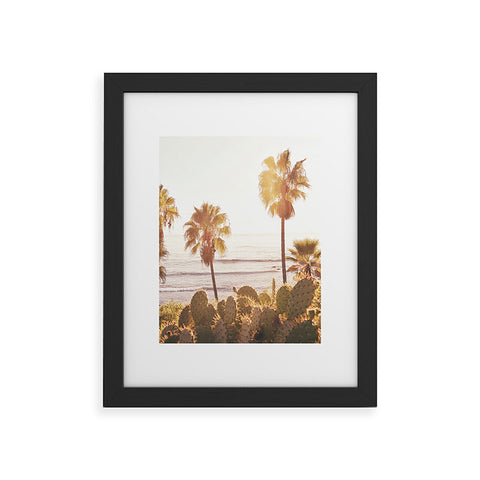 Bree Madden Cali Sun Rays Framed Art Print