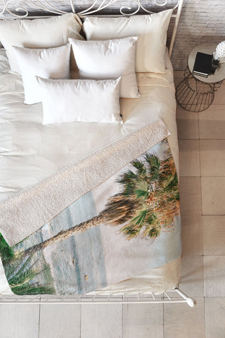 Bree Madden Cali Surf Fleece Throw Blanket