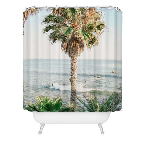 Bree Madden Cali Surf Shower Curtain