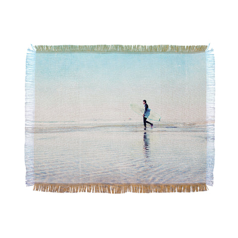 Bree Madden Cali Surfer Throw Blanket