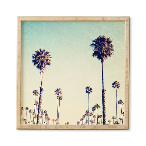 Bree Madden California Palm Trees Framed Wall Art