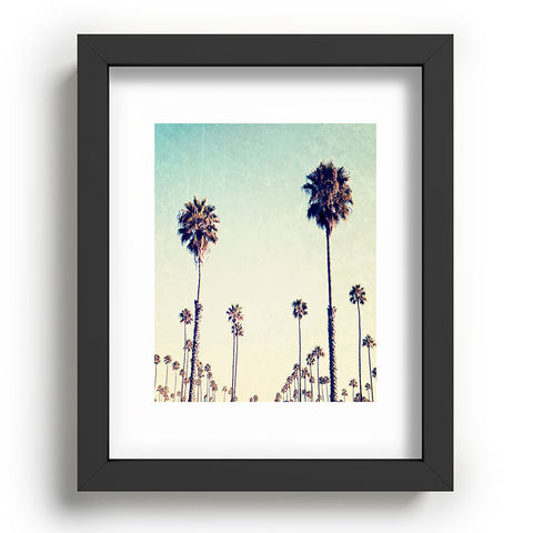 Bree Madden California Palm Trees Recessed Framing Rectangle