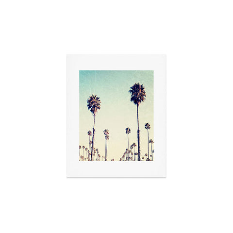 Bree Madden California Palm Trees Art Print