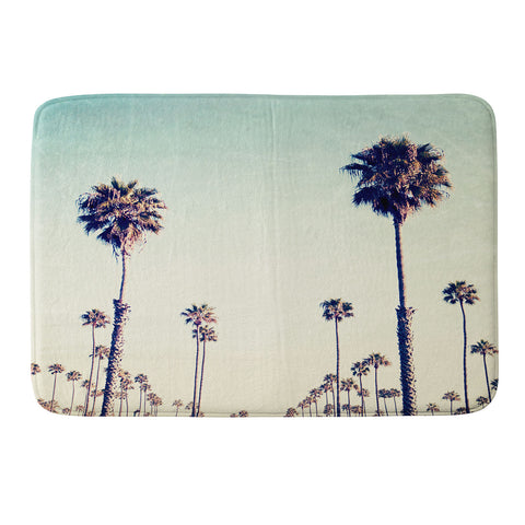 Bree Madden California Palm Trees Memory Foam Bath Mat