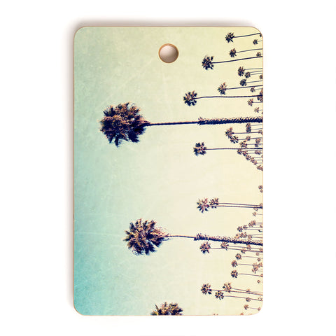 Bree Madden California Palm Trees Cutting Board Rectangle