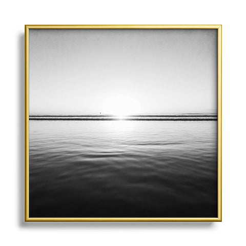Bree Madden Calm Sea Metal Square Framed Art Print