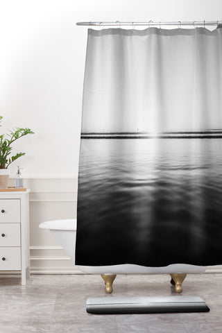 Bree Madden Calm Sea Shower Curtain And Mat
