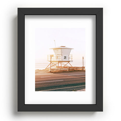 Bree Madden Carlsbad Beach Tower Recessed Framing Rectangle