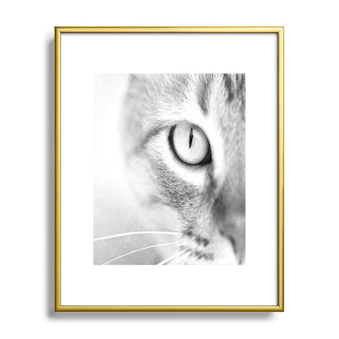 Bree Madden Cats Eye Metal Framed Art Print