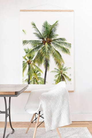Bree Madden Coconut Palms Art Print And Hanger