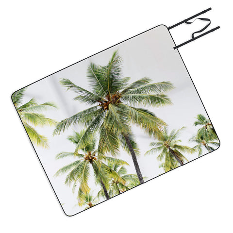 Bree Madden Coconut Palms Picnic Blanket