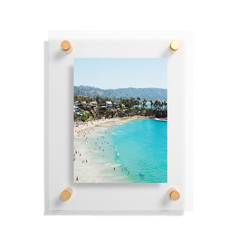 Bree Madden Crescent Cove Floating Acrylic Print