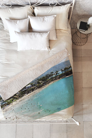 Bree Madden Crescent Cove Fleece Throw Blanket